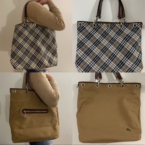 Authentic Burberry London Blue Label Reversible shoulder bag